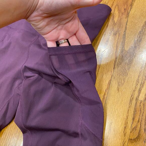Reebok Athletic Leggings Purple‎ Medium - Picture 6 of 6